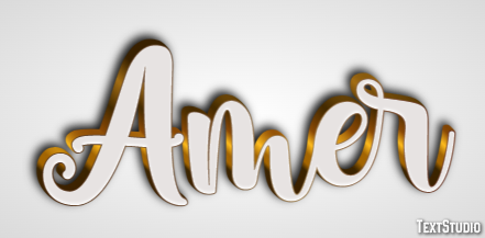 Amer Text Effect