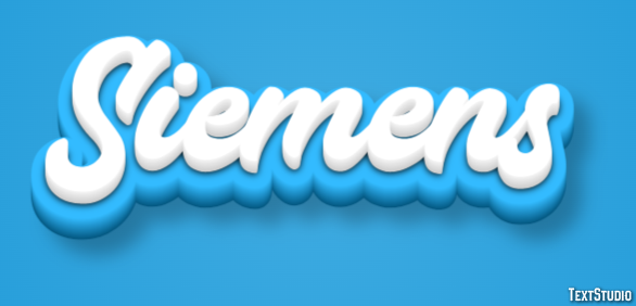Siemens Text Effect