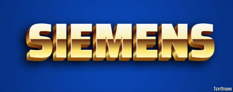 Siemens Text Effect
