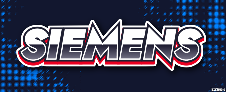 Siemens Text Effect