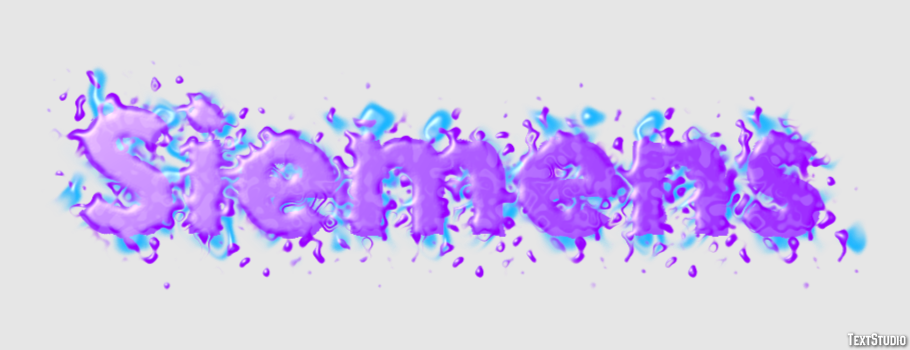 Siemens Text Effect