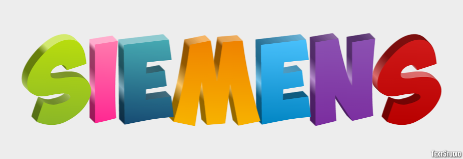 Siemens Text Effect