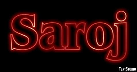 Saroj Text Effect