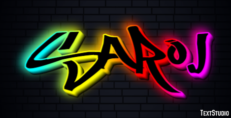 Saroj Text Effect