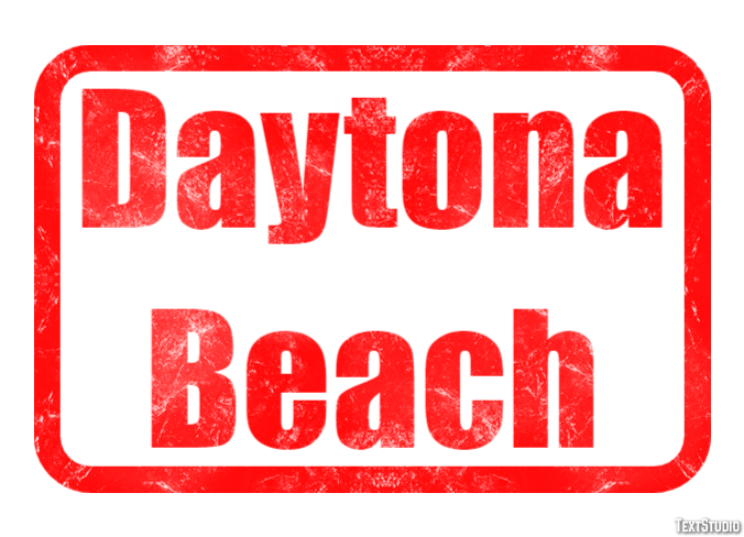 Daytona Beach Efekt tekstowy