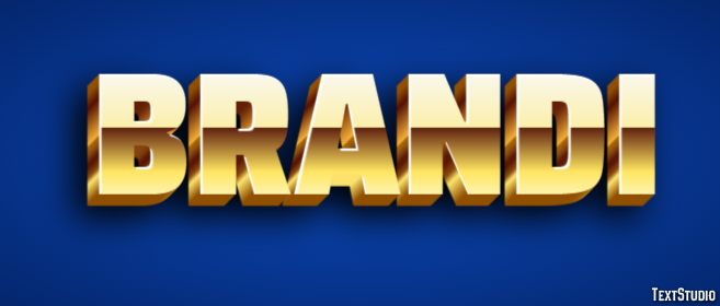Brandi Texteffekt