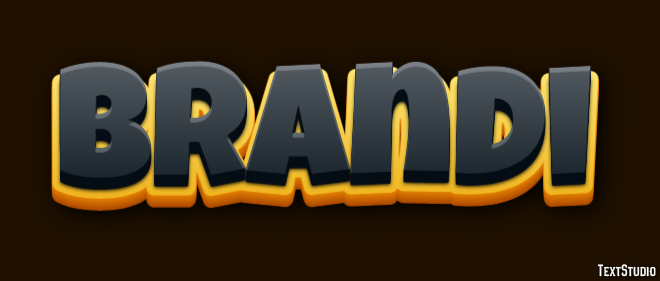 Brandi Texteffekt