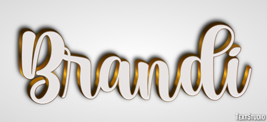 Brandi Efeito de texto