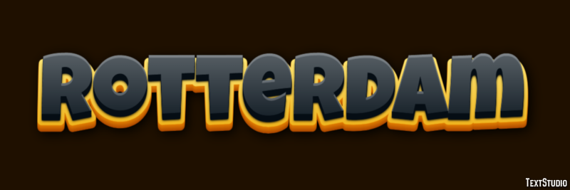 Rotterdam Efecto de Texto