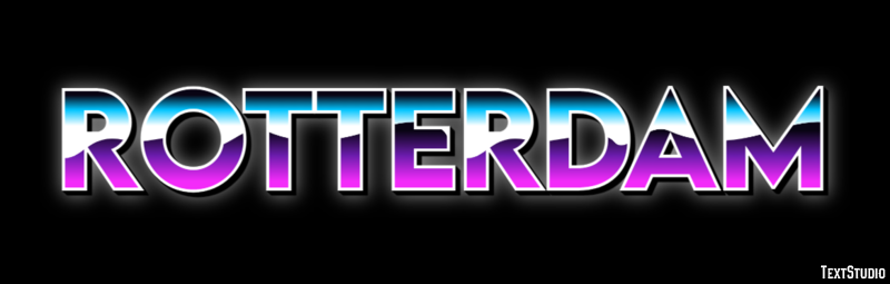 Rotterdam Efecto de Texto