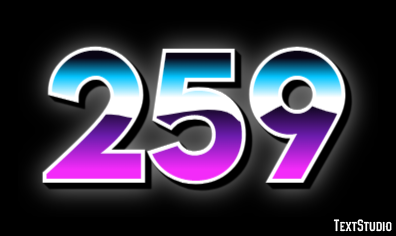 259 Effet de Texte