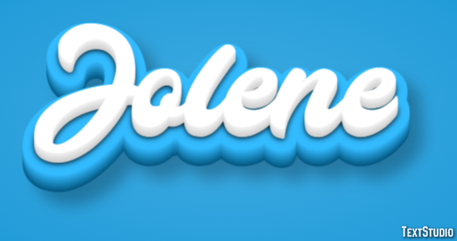 Jolene Text Effect