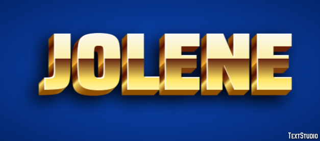 Jolene Effetto testo