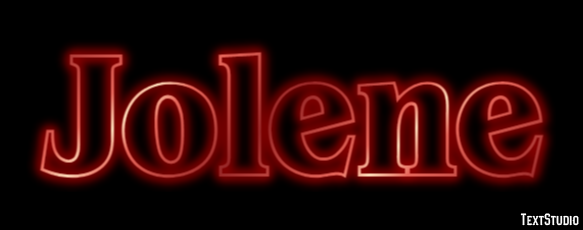 Jolene Text Effect