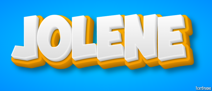 Jolene Text Effect