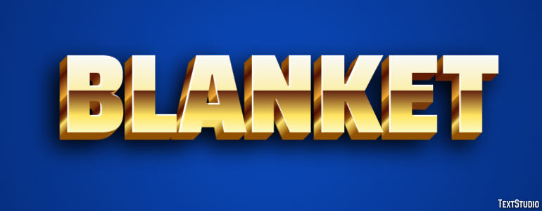 Blanket Text Effect
