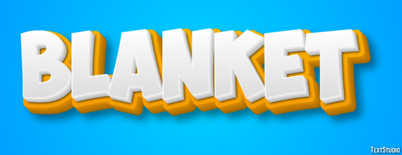 Blanket Text Effect