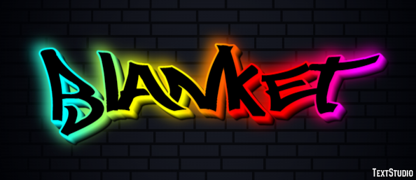 Blanket Text Effect