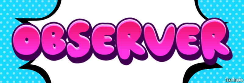 Observer Text Effect