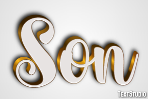 Son Efecto de texto