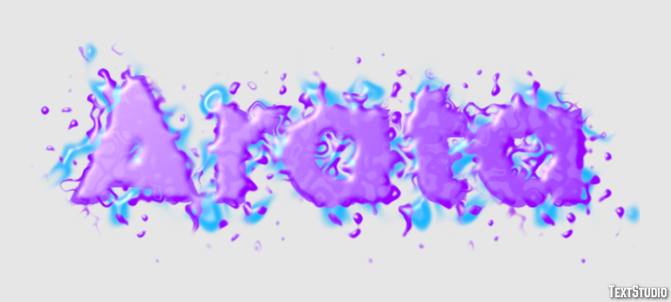 Arata Text effect
