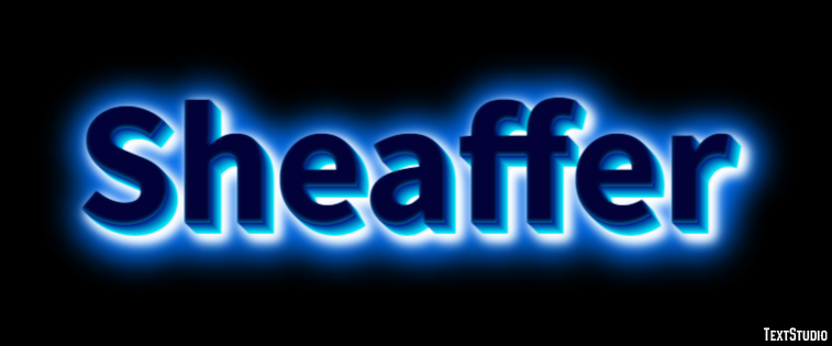 Sheaffer Text Effect