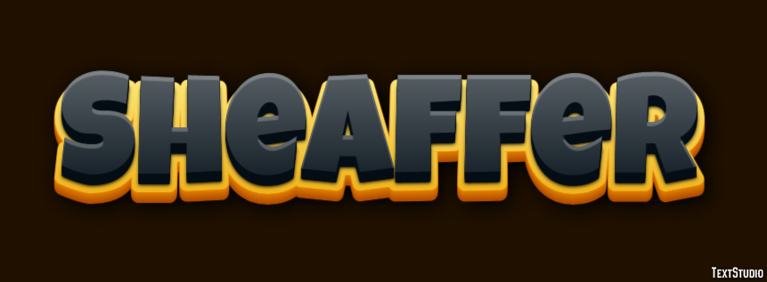 Sheaffer Text Effect