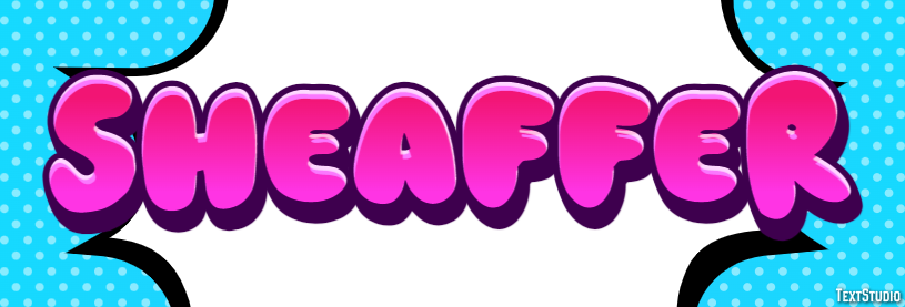 Sheaffer Text effect