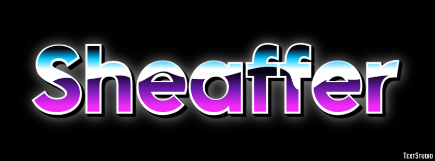 Sheaffer Text Effect