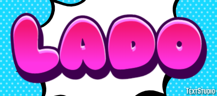 Lado Efeito de texto