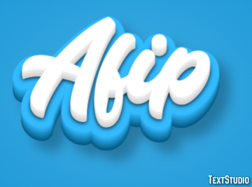 Afip Текстовый эффект