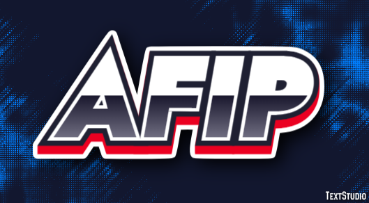 Afip Efeito de texto