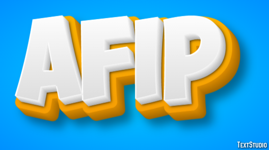 Afip Efecto de Texto
