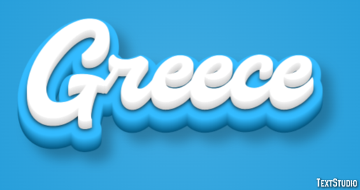 Greece Text Effect
