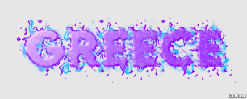Greece Text Effect