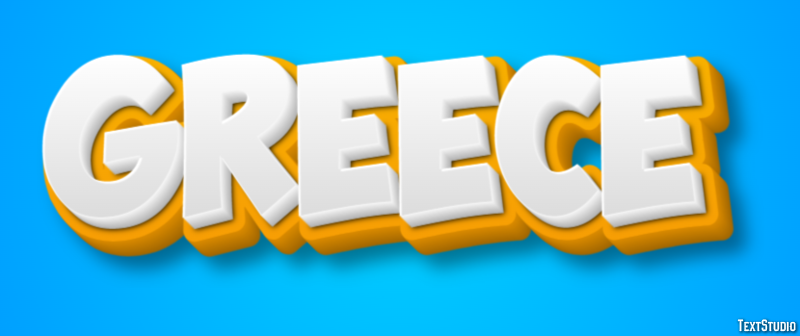 Greece Text Effect