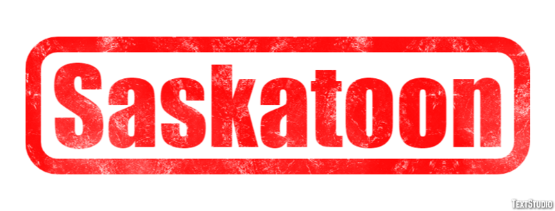 Saskatoon Efekt tekstowy