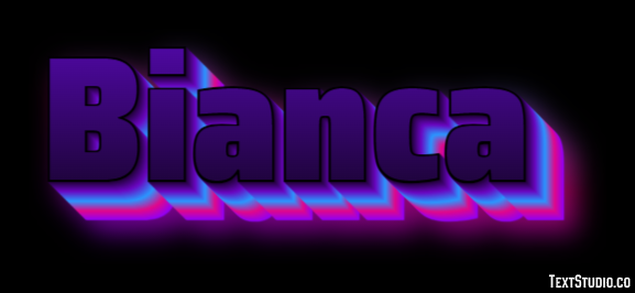 Bianca テキスト効果