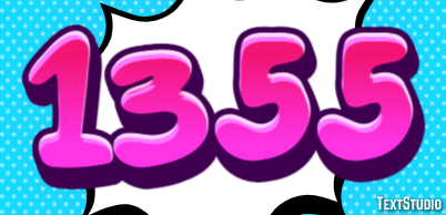 1355 Text Effect