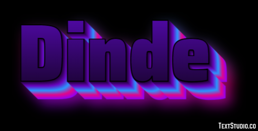 Dinde Effet de texte