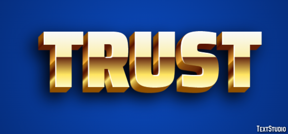 Trust Text Effect