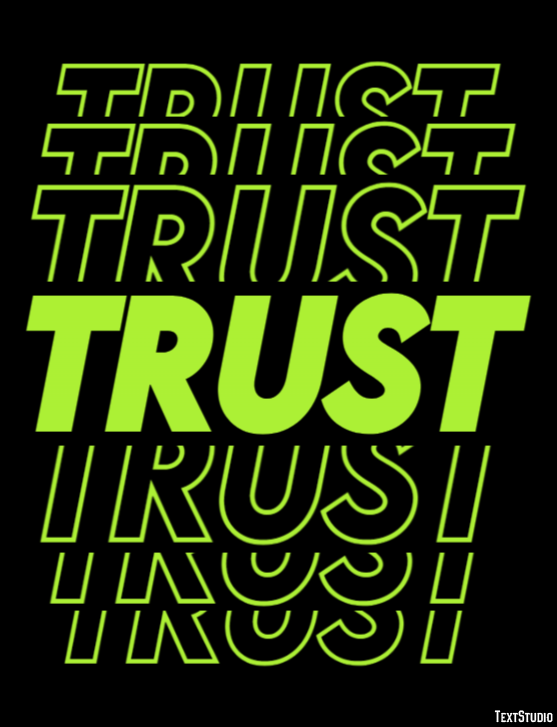 Trust Text Effect