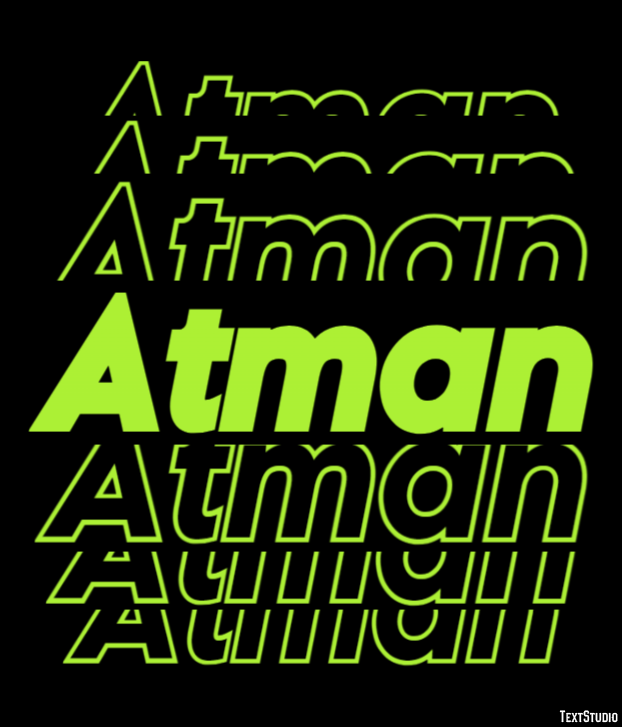 Atman Text Effect
