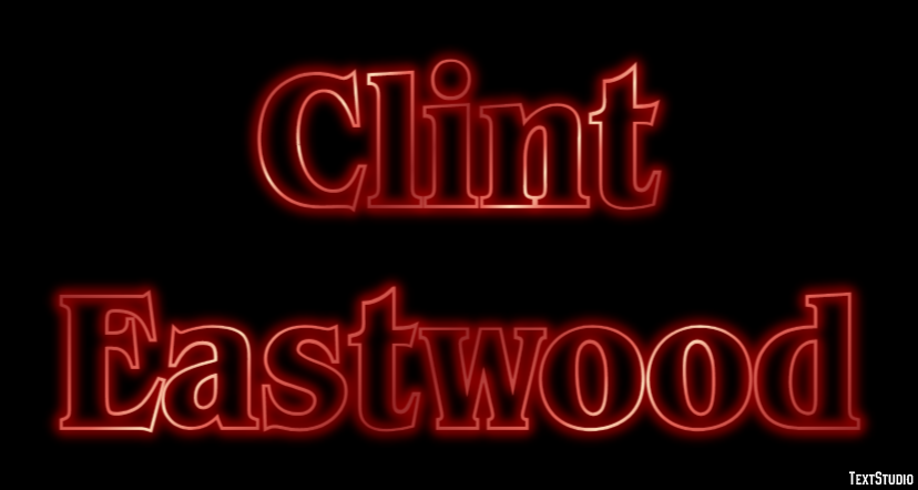 Clint Eastwood Text Effect
