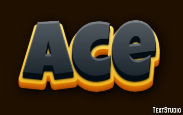 Ace Texteffekt