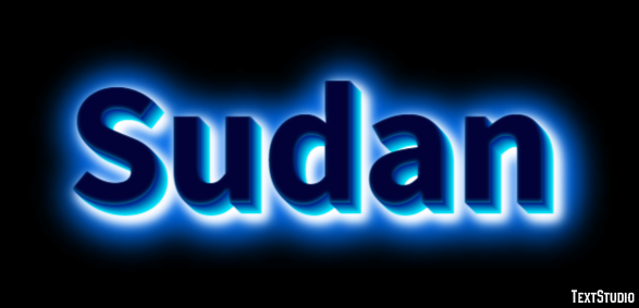 Sudan Text effect