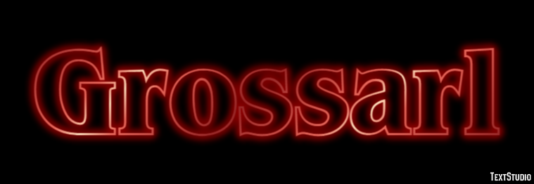 Grossarl Efekt tekstowy