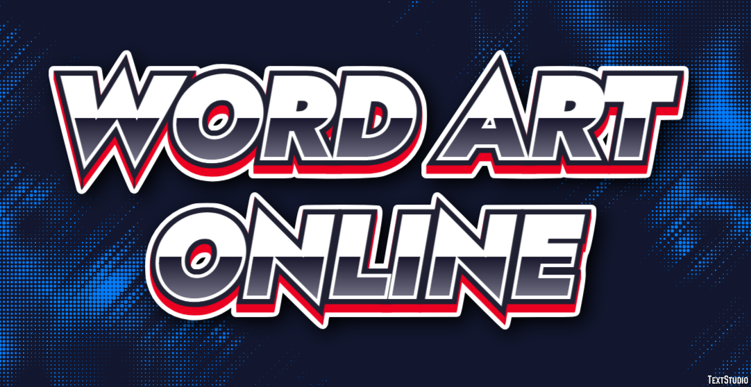 Word Art Online Efekt tekstowy