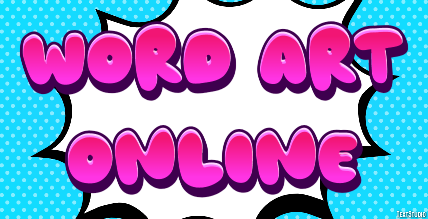 Word Art Online Efekt tekstowy