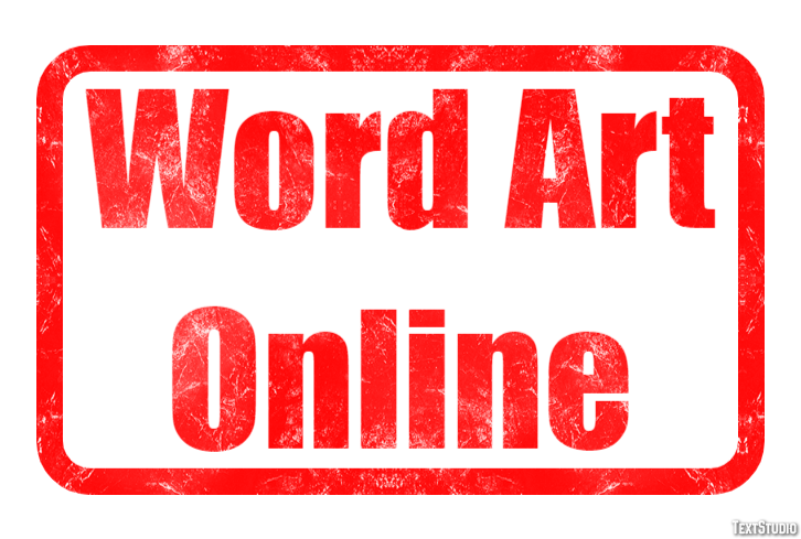 Word Art Online Efekt tekstowy